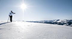 Ab März stellt sich meist eine zuverlässige Hochdruckwetterlage in den Kitzbüheler Alpen ein