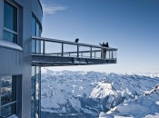 Top of Salzburg, die Aussichtsplattform auf 3000m am Kitzsteinhorn Gletscher