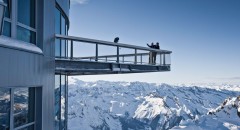 Top of Salzburg, die Aussichtsplattform auf 3000m am Kitzsteinhorn Gletscher