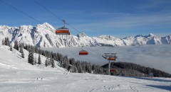 Im Skigebiet Saalbach Hinterglemm Leogang gibt es über200 hervorragend präparierte Pistenkilometer