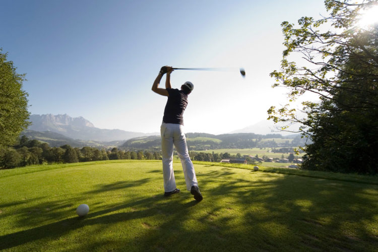 Um Kitzbühel liegen gleich vier Golfplätze